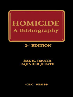 cover image of Homicide